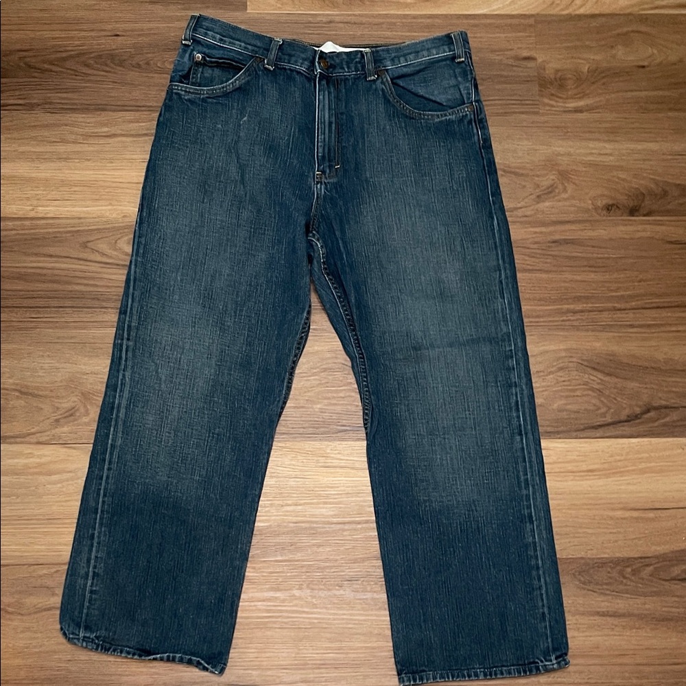 GAP Men's Loose Fit Dark Blue Jeans 38x30